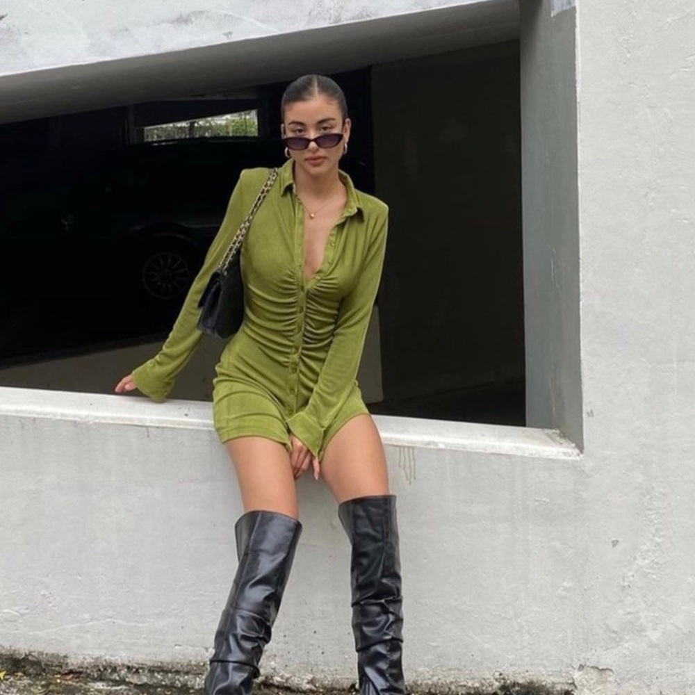 With Jean 💚 Andy Dress